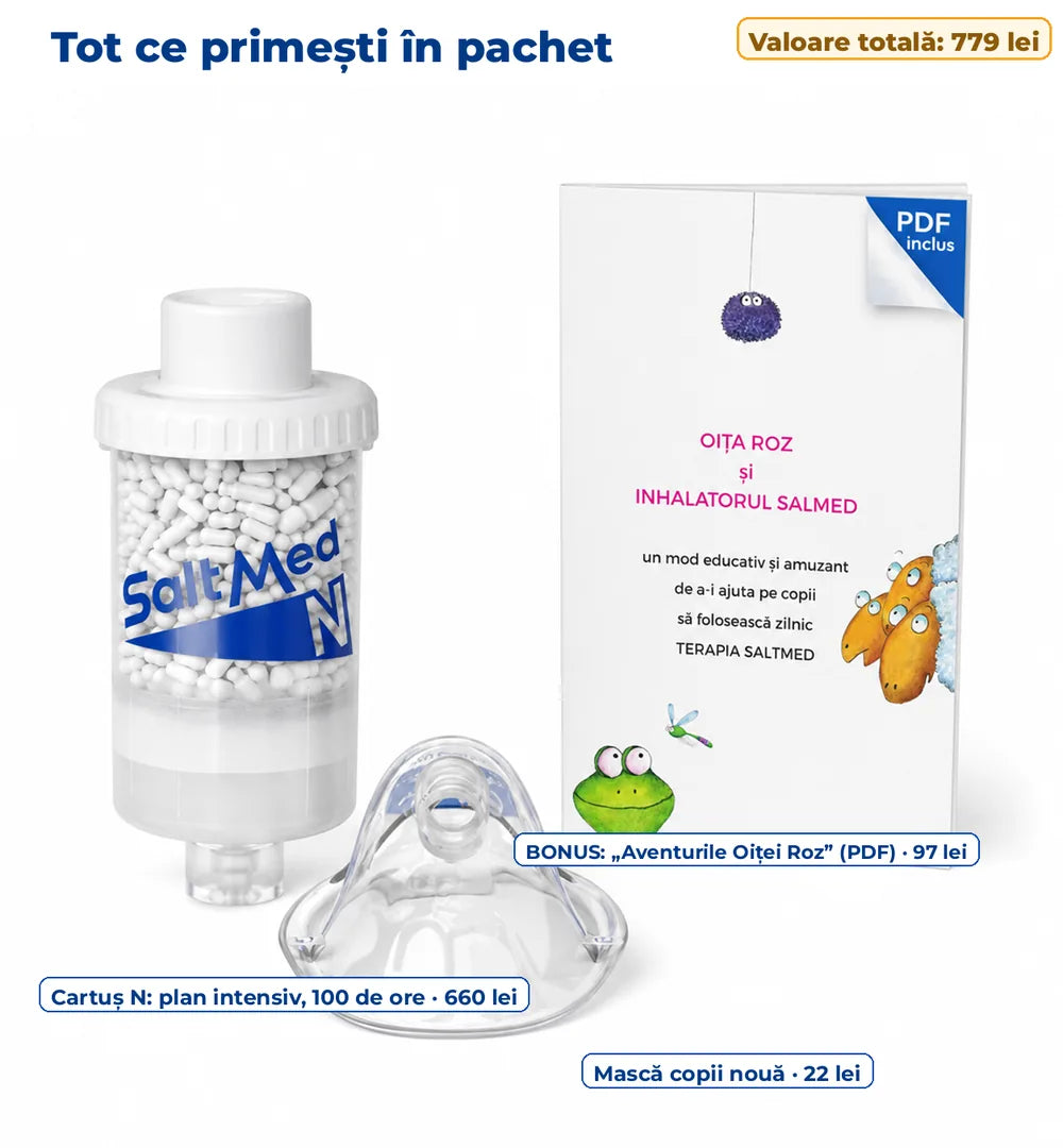 Tot ce primești în pachet — valoare totală 779 lei
