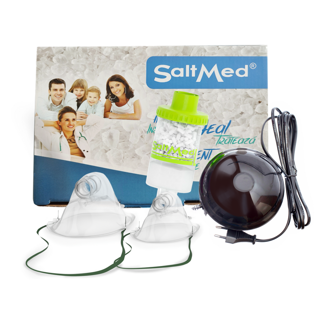 Sultio Inhaler Inhalatoare cu aerosoli salini pentru copii si adulti – SaltMed - Romania