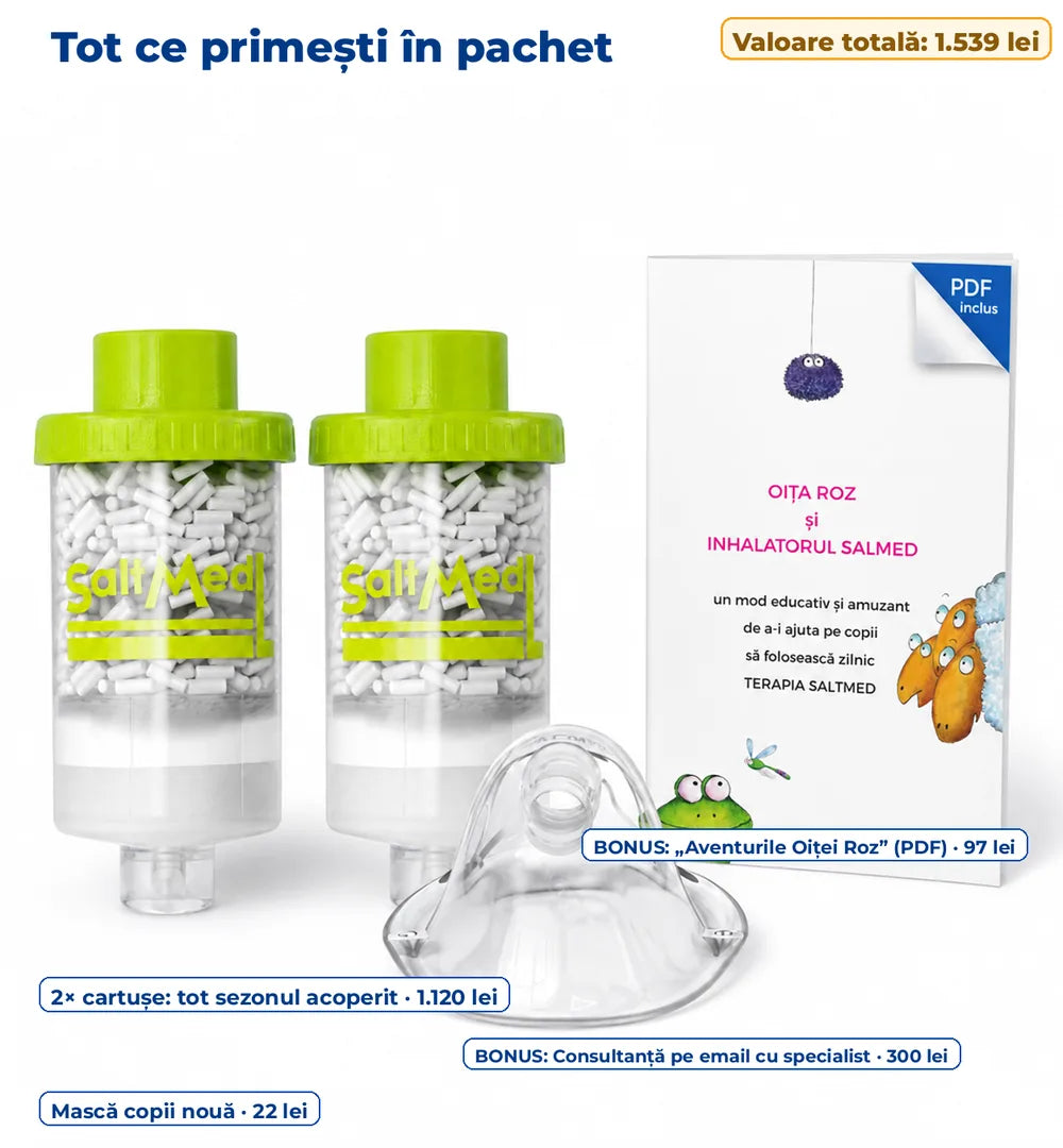 Tot ce primești în pachet — valoare totală 1.539 lei